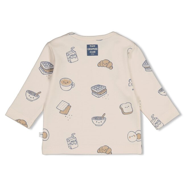Feetje , Longsleeve AOP - Breakfast Buddy - Creme
