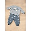 Feetje , Sweater - Breakfast Buddy - Blauw melange