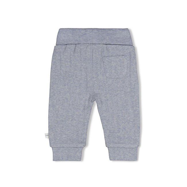 Feetje , Broek rib - Breakfast Buddy - Blauw melange