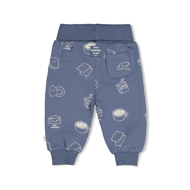Feetje , Broek AOP - Breakfast Buddy - Blauw