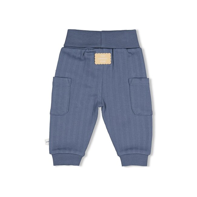 Feetje , Broek rib - Breakfast Buddy - Blauw