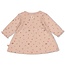 Feetje , Jurk pointelle rib AOP - Fall in Love - Roze melange