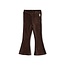 Jubel , Flared broek velours rib - City Chic - Bruin