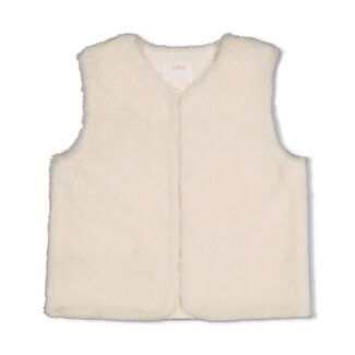 Jubel Jubel , Fake fur gilet - Daily Princess - Offwhite