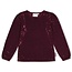 Jubel , Longsleeve pailetten - Daily Princess - Bordeaux