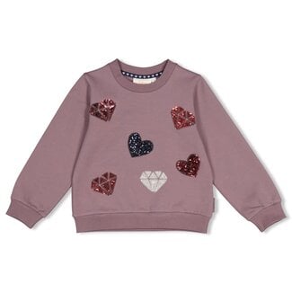 Jubel Jubel , Sweater AOP - Daily Princess - Lila