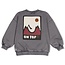 Sturdy , Sweater met backprint oversized - Mountain top - Grijs