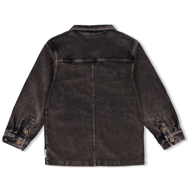 Sturdy , Overhemd corduroy - Mountain top - Antraciet