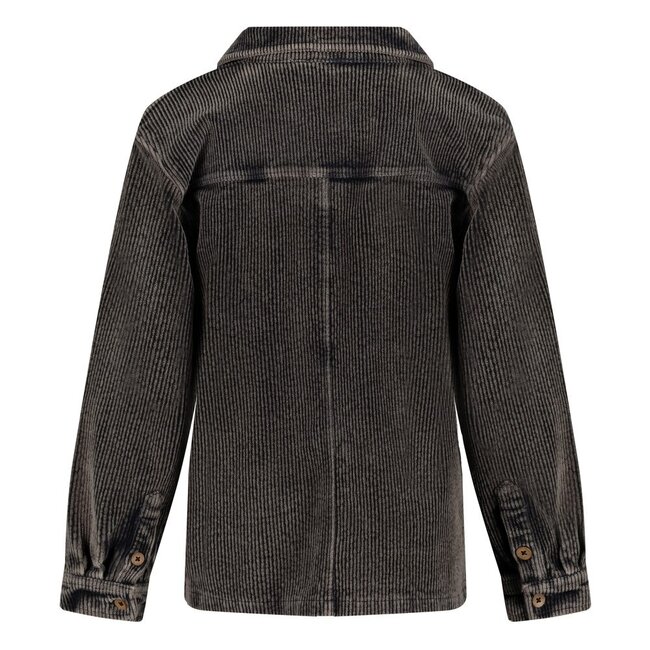 Sturdy , Overhemd corduroy - Mountain top - Antraciet