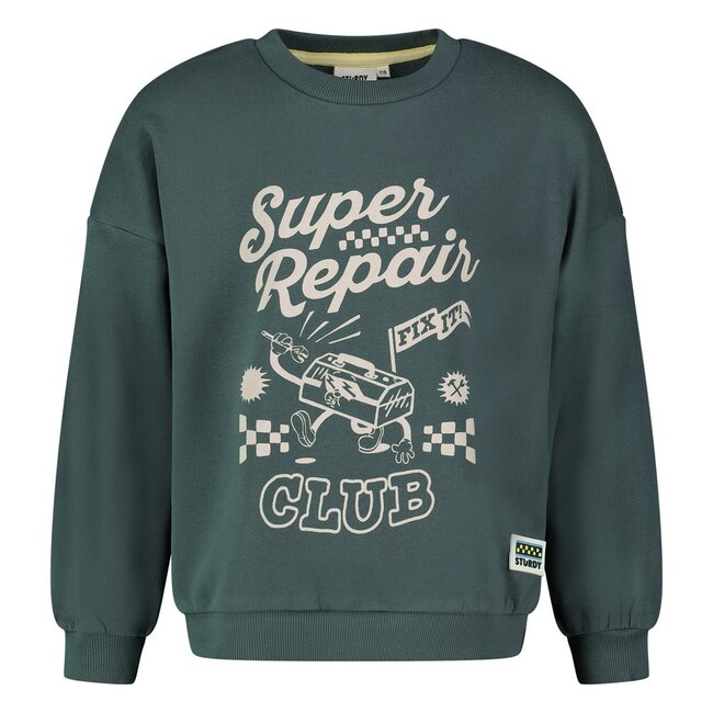 Sturdy , Sweater oversized - Fix It - Petrol