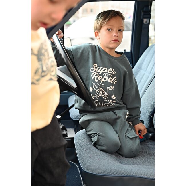 Sturdy , Sweater oversized - Fix It - Petrol