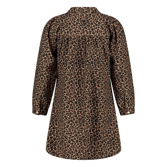 Jubel , Denim jurk AOP - City Chic - Zand