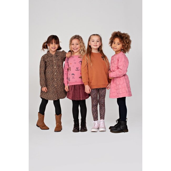 Jubel , Denim jurk AOP - City Chic - Zand
