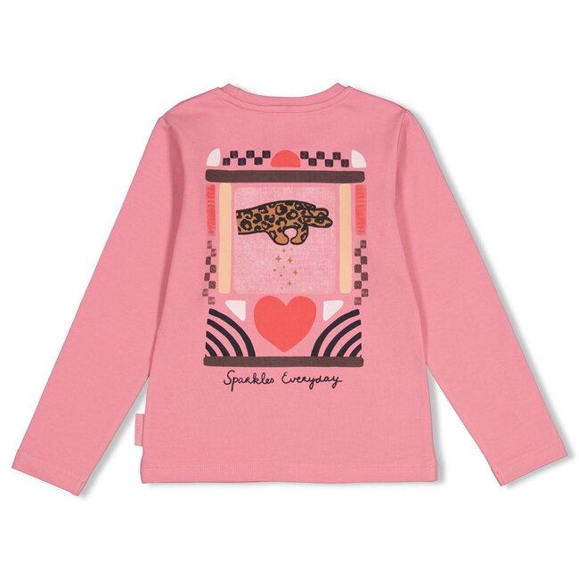 Jubel , Longsleeve met backprint - City Chic - Roze