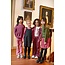Jubel , Sweater met borduursels - Moon Flowers - Olijf