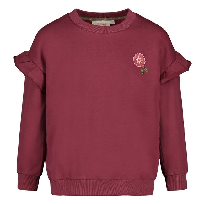 Jubel , Sweater relaxed fit - Moon Flowers - Mauve
