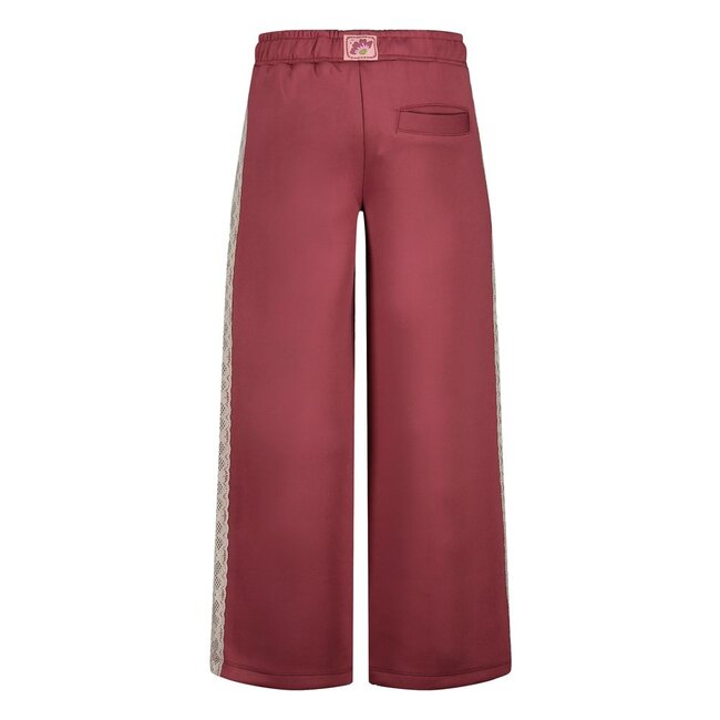 Jubel , Sporty broek - Moon Flowers - Mauve