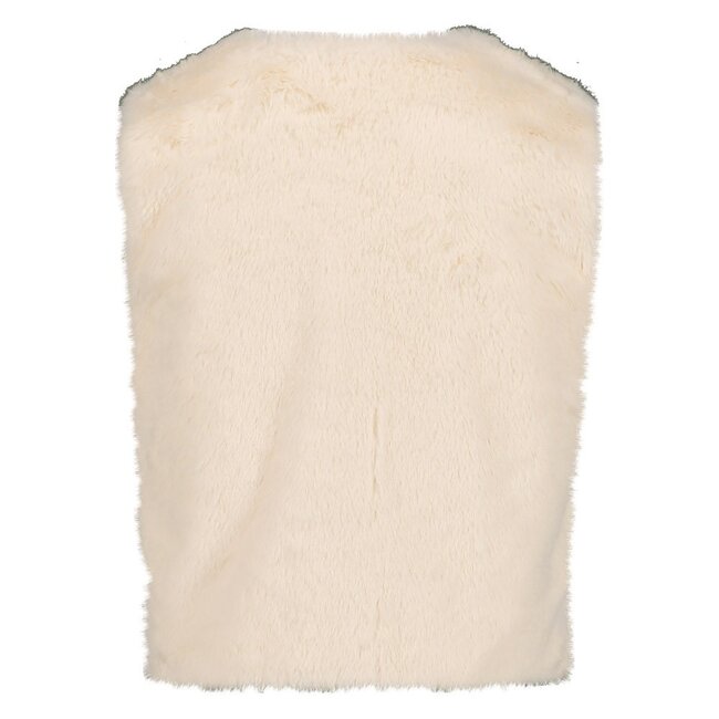 Jubel , Fake fur gilet - Daily Princess - Offwhite