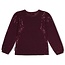 Jubel , Longsleeve pailetten - Daily Princess - Bordeaux
