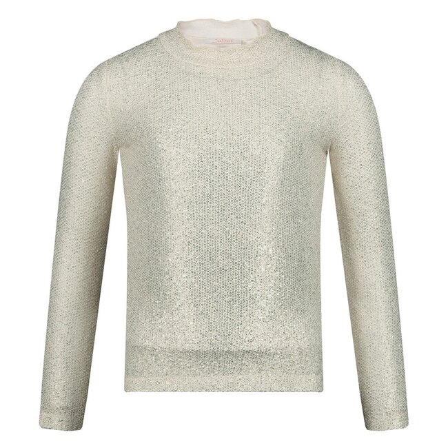Jubel , Longsleeve crinkle - Daily Princess - Offwhite