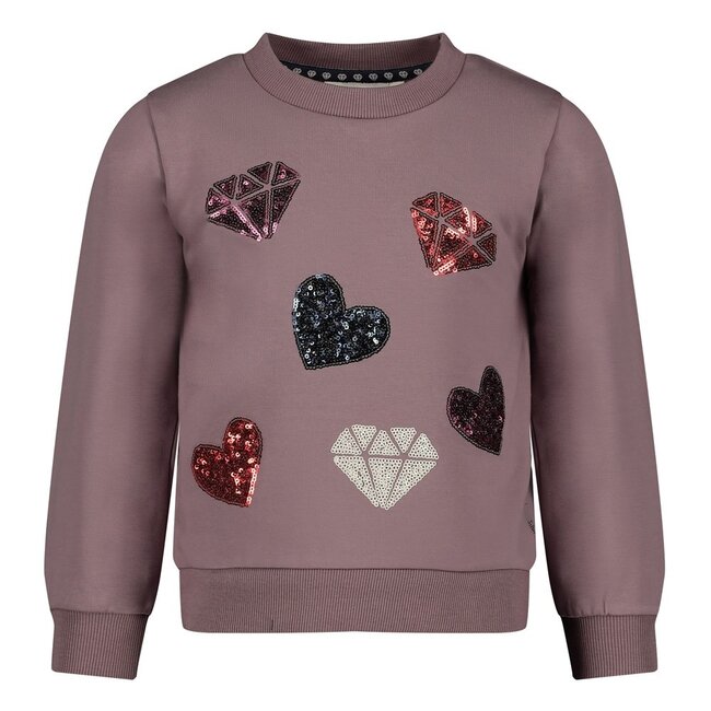 Jubel , Sweater AOP - Daily Princess - Lila