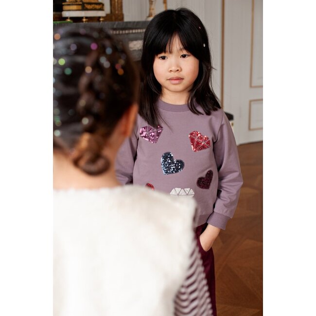 Jubel , Sweater AOP - Daily Princess - Lila