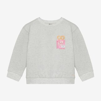 Daily7 Daily7, Sweater Backprint - Grey, Light Grey Melange