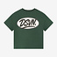 Daily7, Oversized T-shirt Backprint  - Green, Jungle Green