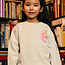 Daily7, Sweater Backprint - Grey, Light Grey Melange