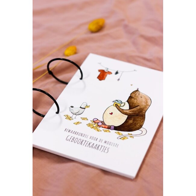 Juulz Bewaarbundel Geboortekaartjes mol
