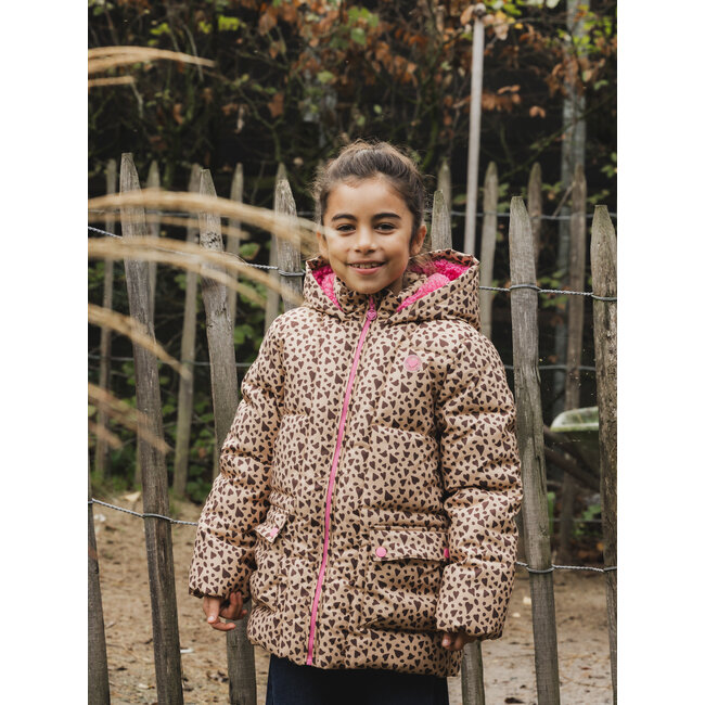 LOOXS, Little fake down jacket Wild hearts