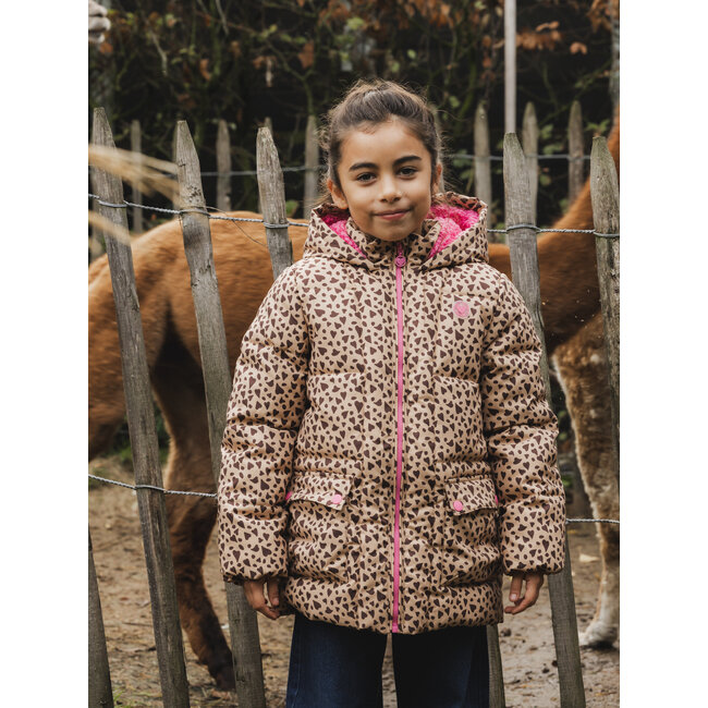 LOOXS, Little fake down jacket Wild hearts