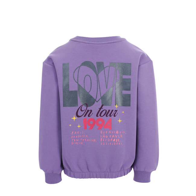 LOOXS, Little scuba Sweater - VERBENA PURPLE