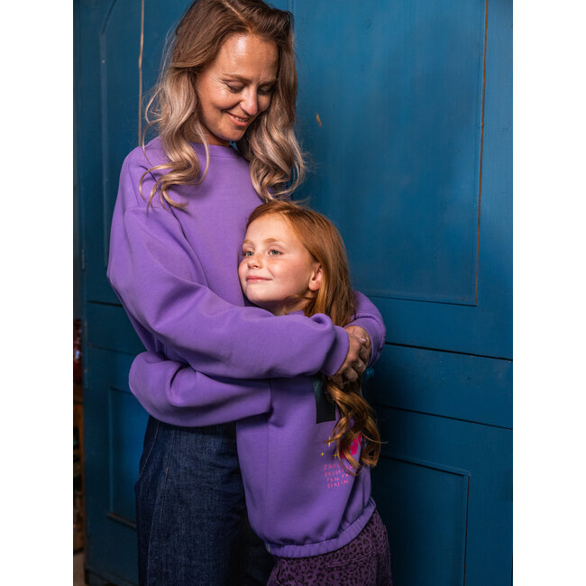 LOOXS, Little scuba Sweater - VERBENA PURPLE