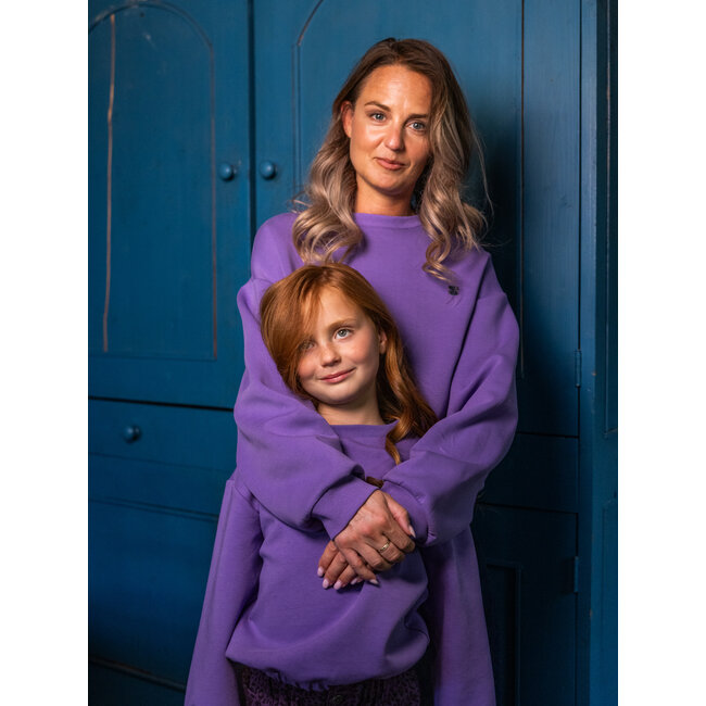 LOOXS, Little scuba Sweater - VERBENA PURPLE