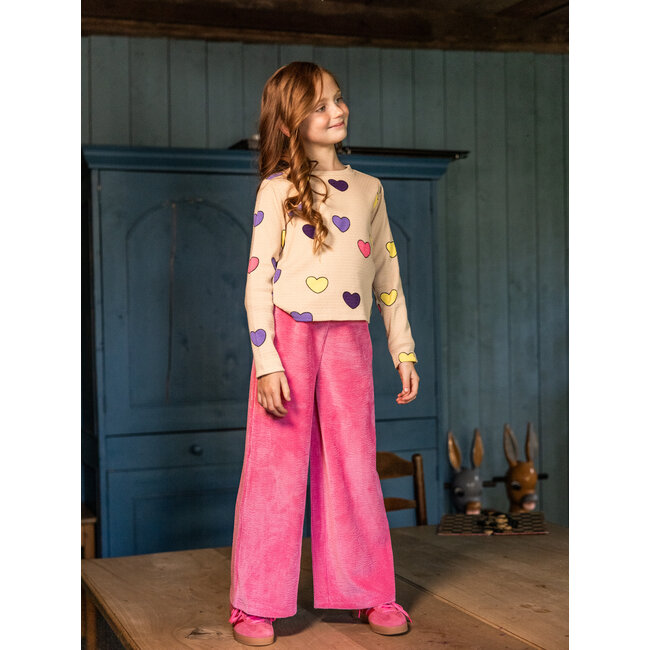 LOOXS, Little corduroy pants - candy pink