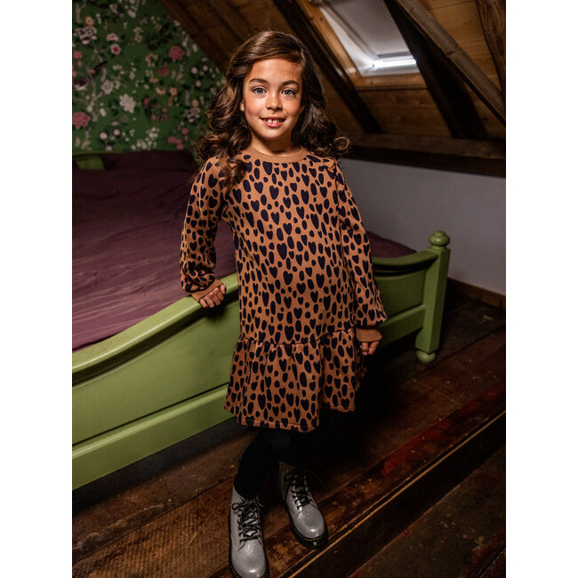 LOOXS, Little leopard dress - LEOPARD LOVE