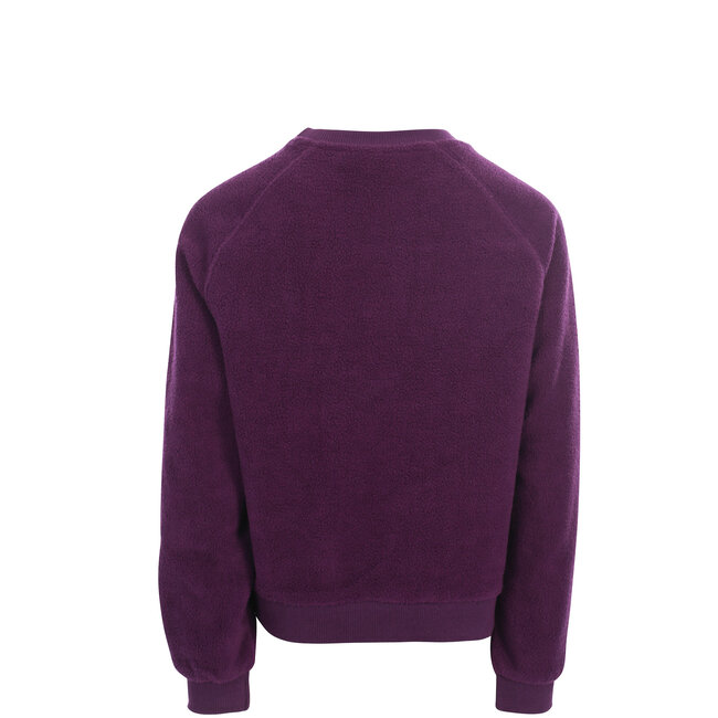 LOOXS, Little fleece sweater - Eggplant