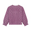 Daily7, T-shirt Longsleeve Lace - Purple, Valerian