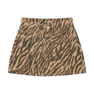 Daily7 Daily7, Animal Skirt - Brown, Ginger Root