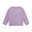 Daily7, Oversized Sweater Backprint - Purple, Purple Melange