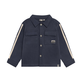 Daily7 Daily7, Shirt Jacket Backprint - Grey, Odyssey Gray