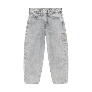 Daily7 Daily7, Denim Barrel Fit - Grey, Light Grey Denim