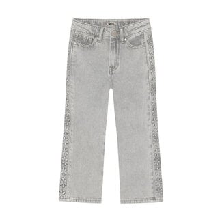 Daily7 Daily7, Denim Wide Fit Embossing - Grey, Light Grey Denim