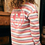 Daily7, T-shirt Longsleeve Striped - Purple, Lilas