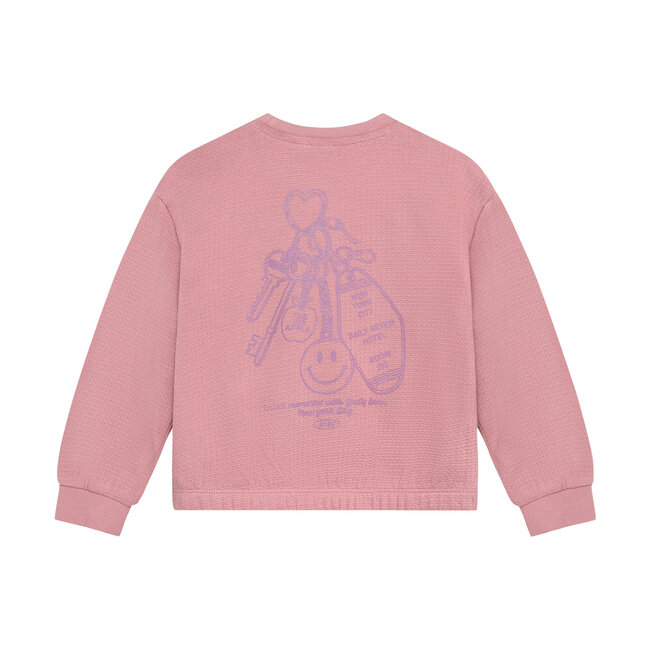 Daily7, T-Shirt Longsleeve Artwork - Purple, Lilas