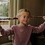 Koko Noko, Sweater with crewneck dropped shoulder - Mauve