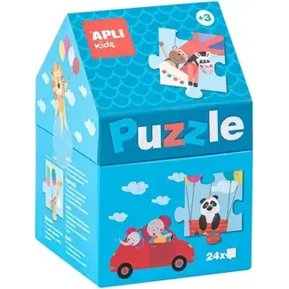 Apli APLI - Dieren Puzzel 24-delig