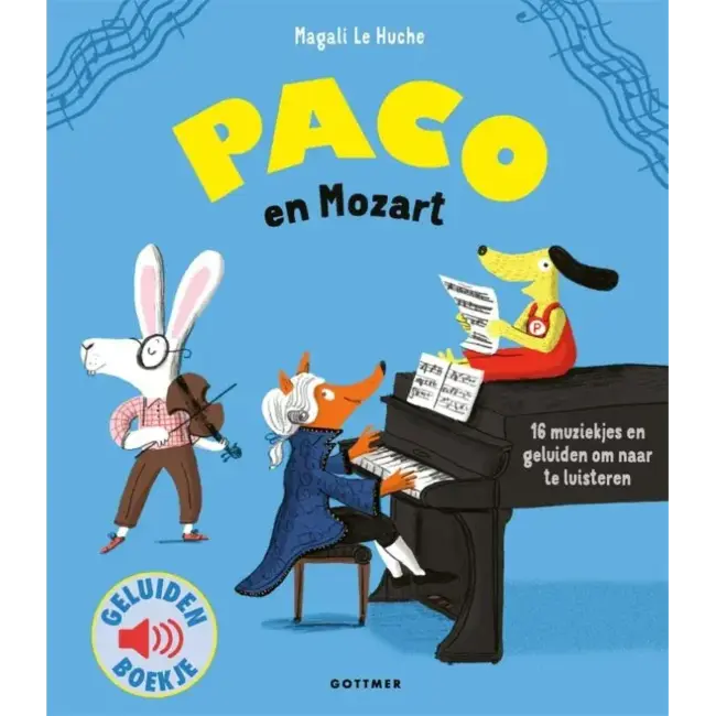 Paco en Mozart (geluidenboekje) 3+