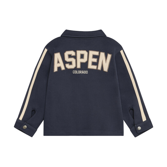Daily7, Shirt Jacket Backprint - Grey, Odyssey Gray